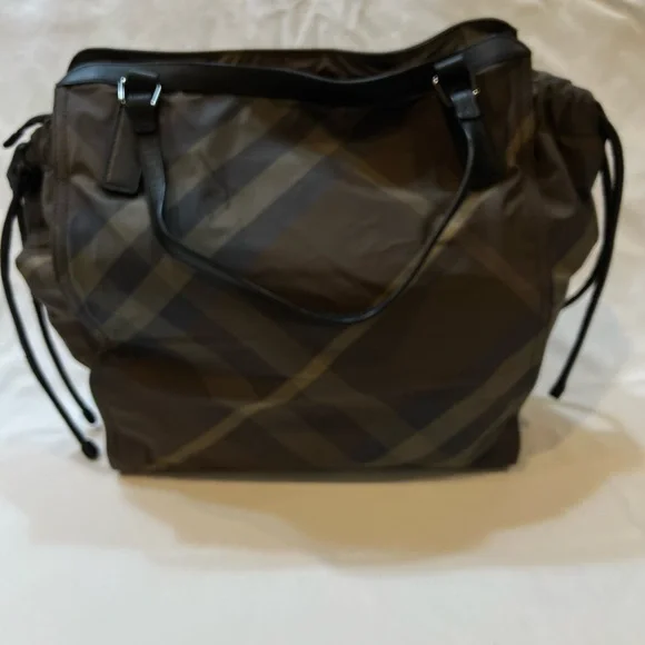 Burberry Brown Checkered Women's Bag - Picture 3 of 6